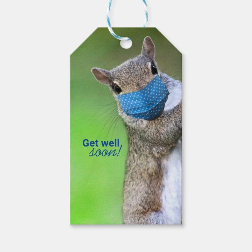 Cute Get Well Soon Gift Tag