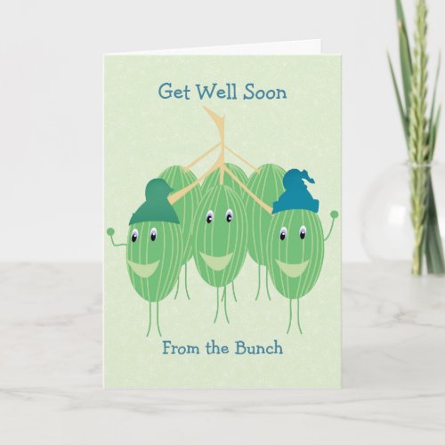 Cute Get Well Watermelon Card