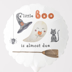 Cute ghost - baby shower balloon