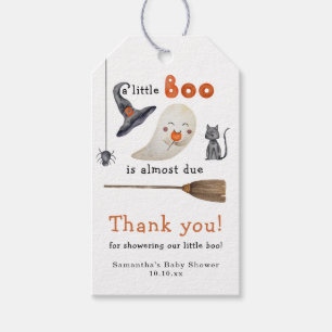Cute Ghost Baby Shower Thank you Gift Tags