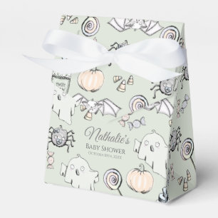 Cute Ghost, Bat & Spider Halloween Favor Boxes