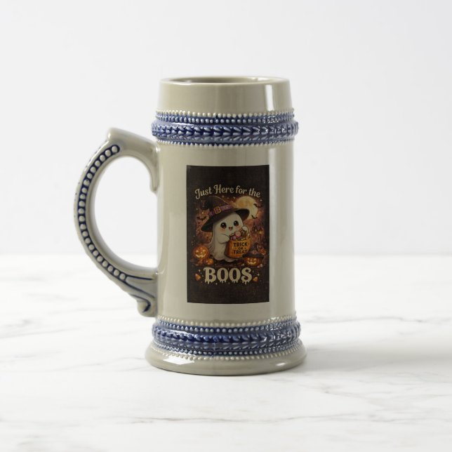 Cute ghost beer stein (Left)