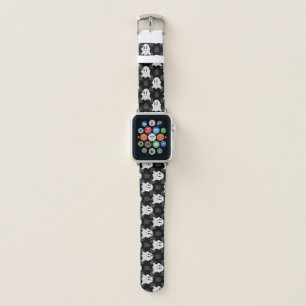 Cute Ghost Blob Design Apple Watch Band