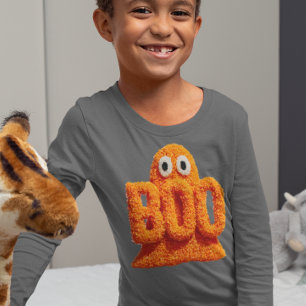 Cute Ghost Boo Furry Halloween Tri-Blend Shirts