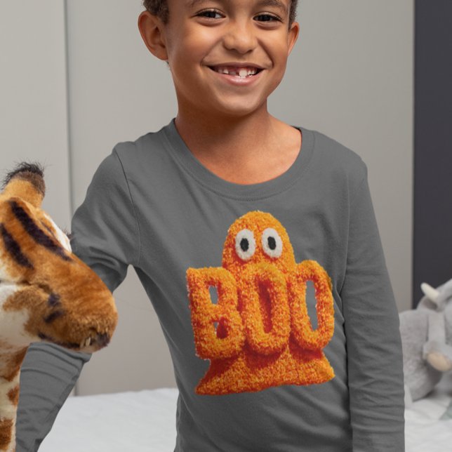 Cute Ghost Boo Furry Halloween Tri-Blend Shirts (Creator Uploaded)