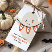 CUTE GHOST BOO HALLOWEEN KIDS TREAT