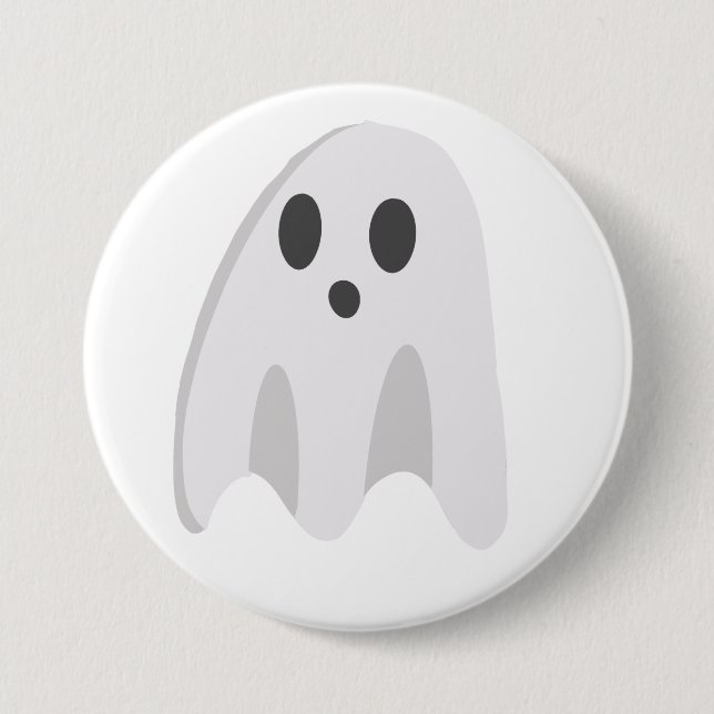 Cute ghost button (Front)