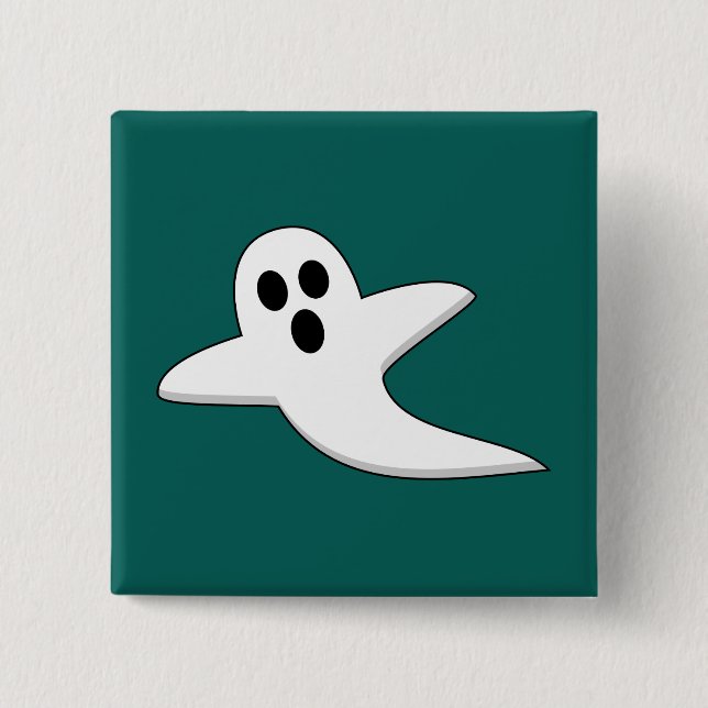 Cute Ghost Button (Front)