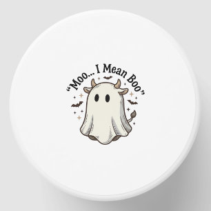 Cute Ghost Cow Halloween Moo I Mean Boo Shirt Desi Mini Candle Favors