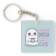 Cute Ghost "Existential Dread But Make It Cute"