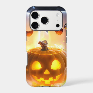 Cute Ghost Family Halloween Pumpkin Spooky Night iPhone 17 Pro Case