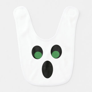 Cute Ghost Halloween Baby Bib