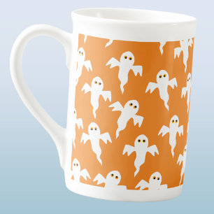 Cute Ghost Halloween Bone China Mug