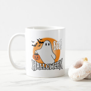 Cute Ghost Halloween Boo Mug