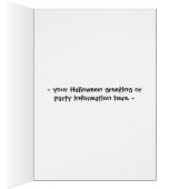 Cute Ghost Halloween Greeting Cards (Inside (Right))
