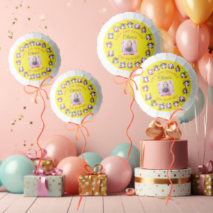 Cute Ghost Halloween Kids Birthday Photo Balloon