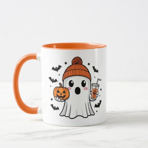 Cute Ghost Halloween Mug