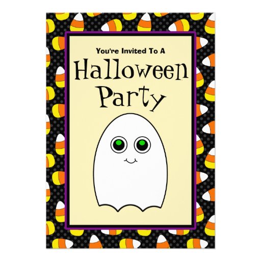 Cute Halloween Invitations 4