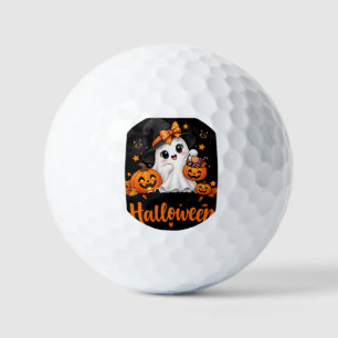 Cute Ghost Halloween Shirt – Happy Halloween Pumpk Golf Balls