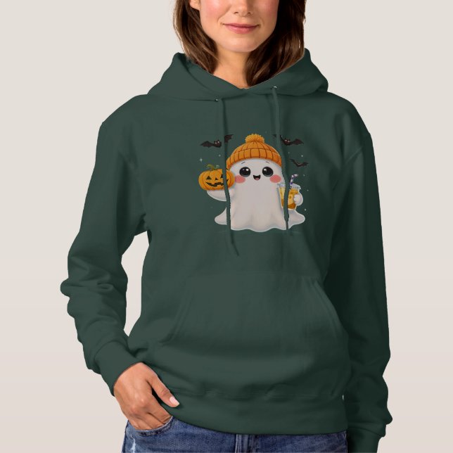 Cute ghost hoodie (Front)