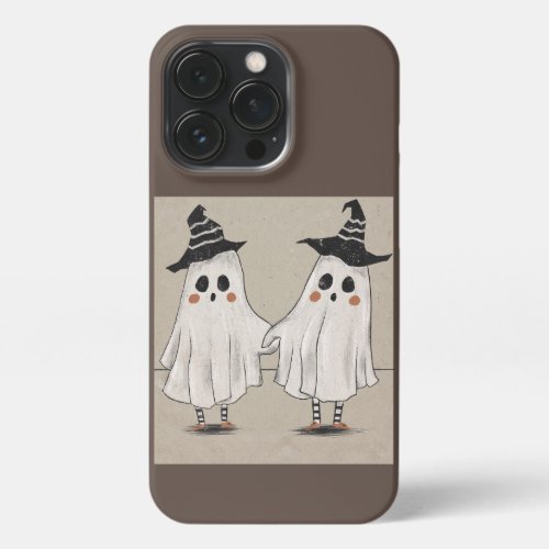 Cute Ghost iPhone 13 Pro Case