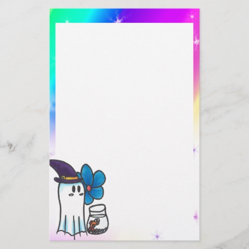 Cute Ghost Kurt Spoopyton Stationary Stationery