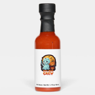 Cute Ghost Nurse - Boo Boo Crew Halloween Fun Clas Hot Sauces