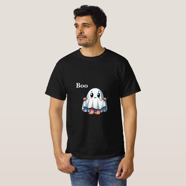 Cute Ghost Of Disapproval T-Shirt (Front Full)