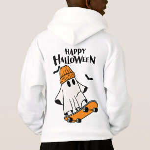 Cute ghost on skit board T-Shirt Hoodie