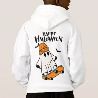 Cute ghost on skit board T-Shirt Hoodie