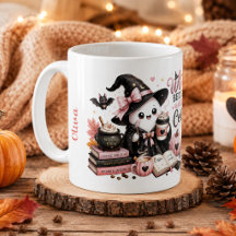 Cute Ghost Personalized Pumpkin Season Mug