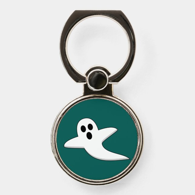 Cute Ghost Phone Ring Stand (Front)