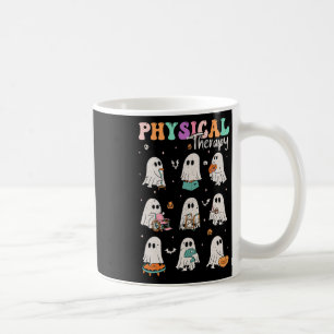 Cute Ghost Physical Therapy Pt Physical Therapist  Coffee Mug