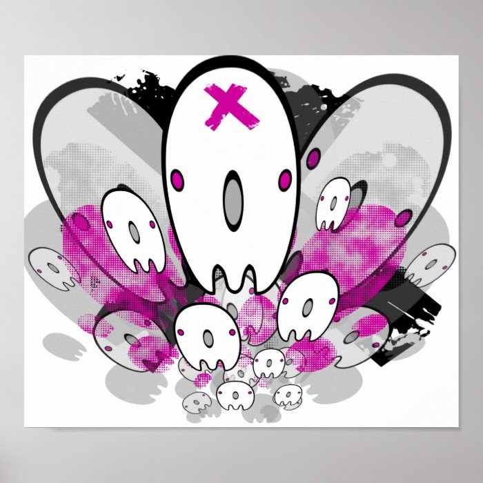 cute ghost poster