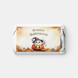 Cute Ghost Pumpkin Halloween Holiday Hershey's Miniatures