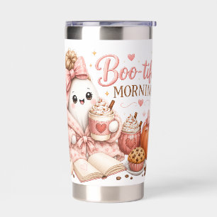 Cute Ghost Pumpkin Halloween Tumbler