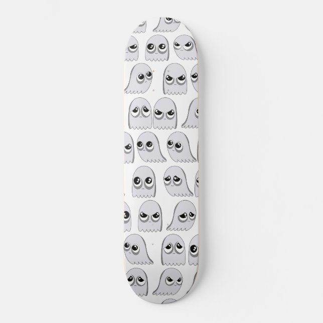 Cute Ghost Skateboard Deck (Front)