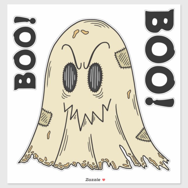 Cute Ghost Sticker (Sheet)