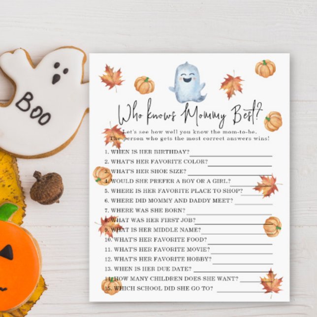 Cute ghost - Who knows mommy best (Creator Uploaded)