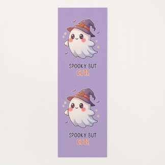 Cute Ghost Witch Halloween Spooky Cute Yoga Mat