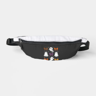 Cute Ghost with Bows Halloween Design_1 Fanny Pack