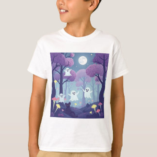 Cute Ghostly Figures T-Shirt
