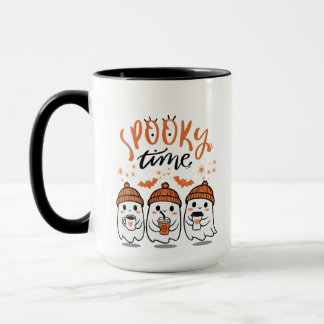 Cute Ghosts  Halloween Spooky Time Mug