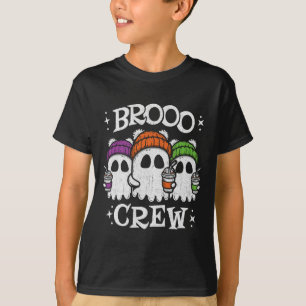 Cute Ghosts Ice Coffee - Halloween Ghost Coffee - T-Shirt