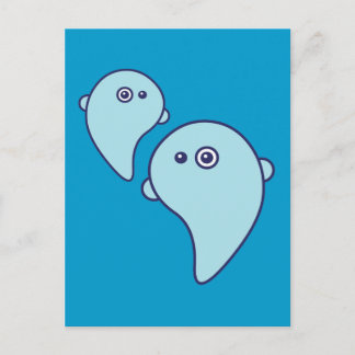 Cute Ghosts Postcard