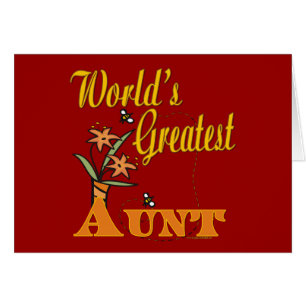Cute Gifts For Aunts Cards