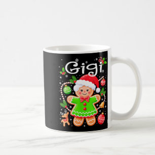 Cute Gigi Gingerbread Family Matching Christmas Co Coffee Mug