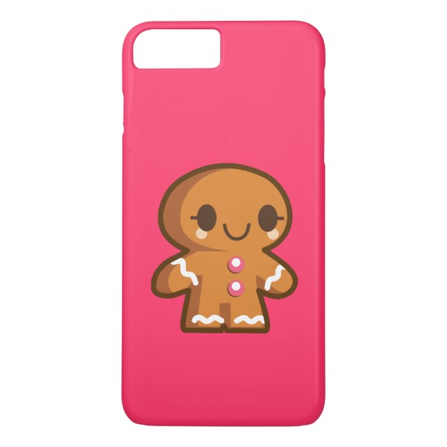 Cute Gingberbread Man Case-Mate iPhone Case (Back)