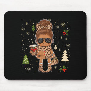 Cute Gingerbread Christmas Snow Xmas For Men Women Mouse Pad