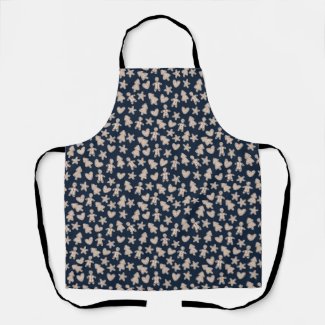 Cute Gingerbread Cookies Christmas Apron